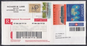 Canada - Apr 2003 Kitchener, ON Domestic Registered Cover