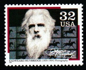 SC#  3061 - Pioneers of Communication, Eadweard Muybridge - MLH Single