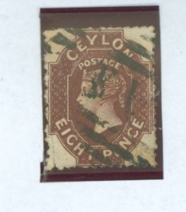 Ceylon #54a  Single