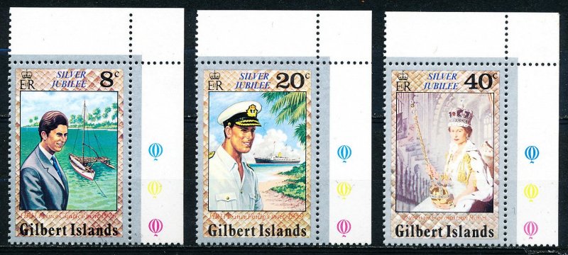 Gilbert Islands #293-295  Set of 3 MNH