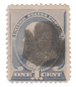 UNITED STATES STAMP 1887 SCOTT # 212. USED HINGED. # 11