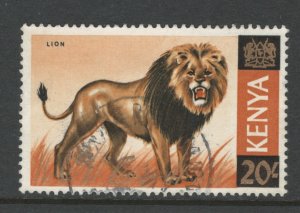 Kenya 1966 Lion 20sh Scott # 35 Used