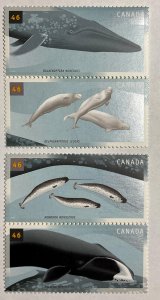 CANADA 2000 #1868-1871 Whales - MNH