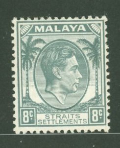 Straits Settlements #243 Unused Single