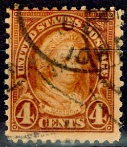 U.S.A.; 1927; Sc. # 636;  O/Used Perf. 11x10 1/2 Single Stamp