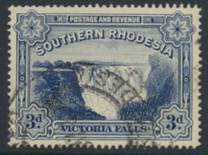 Southern  Rhodesia  SG 35b  SC37A Used  perf 14  See scan 