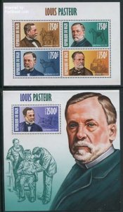 Niger 2013, Louis Pasteur 2 s/s, MNH