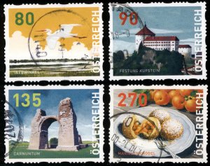 Austria 2018  Scott #2763-6 used