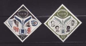 Monaco 435-436 Set MH UNESCO