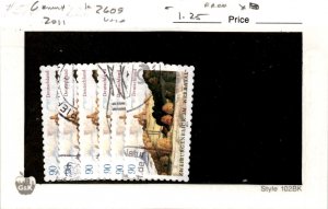 Germany, Postage Stamp, #2609 (6 Ea) Used, 2011 Ludwigstein Castle (AH)