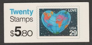 U.S. Scott Scott #2577a BK192 Space Exploration Stamp - Mint NH Booklet