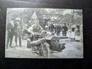 1920 Belgian Congo RPPC Postcard Cover Rukat to Gand Belgium