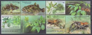 2023 Belarus 1498-1501+Tab Flora and Fauna of Belarus 12,60 €