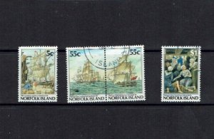 Norfolk Island: 1987, Bicentenary of Settlement, (Issue 3)  Fine Used set.