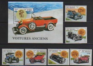 Benin MNH sc# 987-93 Automobiles