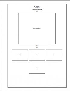 ALGERIA STAMP ALBUM PAGES 1924-2011 (165 PDF digital pages)