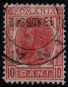 ROMANIA 1938 10b King Carol I Thin Paper P.11 1/2 Issue Sc 137 VFU