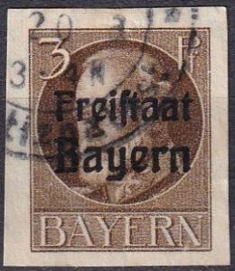 Bavaria #156 F-VF Used CV $20.00 (A18304)