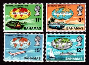 Bahamas 303-306 Mint NH MNH Goodwill Caravan!