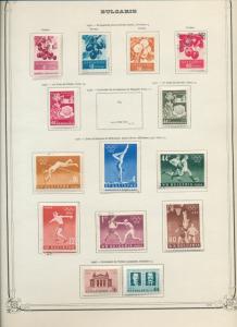 BULGARIA 1950s Sport Flowers Birds M&U Collection Apprx 180+Items Au13340