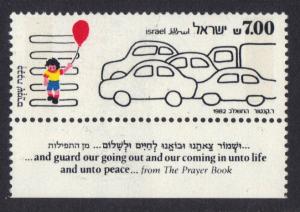 Israel 1982  MNH  Road safety  complete