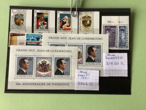 Luxembourg 1980 mint never hinged stamps  Ref A600