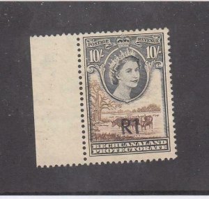 BECHUANALAND PROTECTORATE # 179 VF-MNG QE11 10sh CAT VALUE $17.50