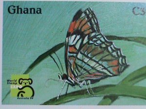 GHANA 1999 SC#2094-7 COLORFUL BEAUTIFUL LOVELY BUTTERFLY MNH SET VERY FINE