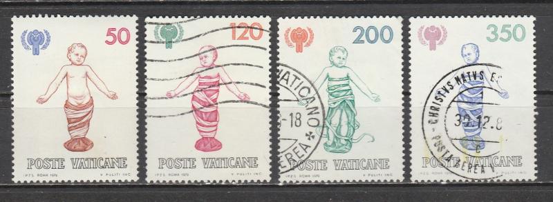 Vatican  1979  Scott No. 664-67  (O)  Complet