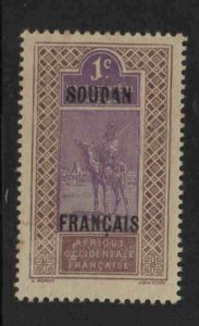 French Sudan Scott 21 MH*