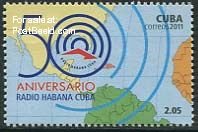 Cuba 2011, 50 Years Radio Habana 1v, MNH
