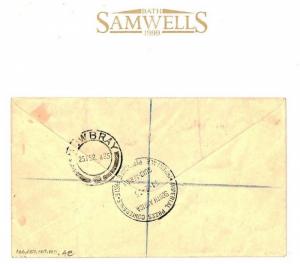 BECHUANALAND Cover 1935 *IMPERIAL PRESS CONFERENCE* Registered Air Mail W109b