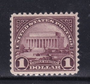 571 VF-XF OG mint never hinged with nice color cv $ 75 ! see pic !