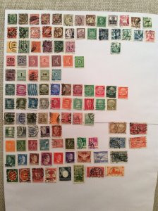 Early German 100+ stamps - Lot D