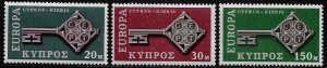 Cyprus #314-6 MNH Set - Europa - Keys