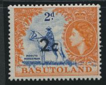 Basutoland  SG 60   Mint Never Hinged  - Opt surcharge 