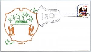 US SPECIAL EVENT COVER ASHEPEX AT ASHEVILLE NORTH CAROLINA 1978