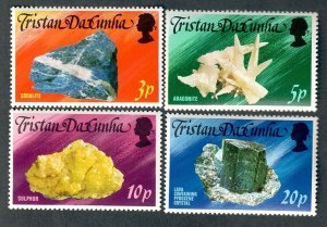 Tristan da Cunha #239 - 242 set of MNH singles