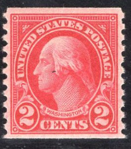 US STAMPS #599  MINT OG NH LOT #21104