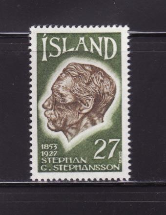 Iceland 480 Set MHR Stephan G Stephansson. Poet