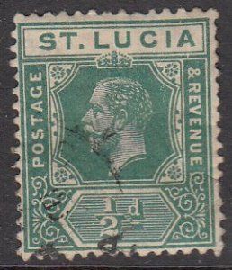 St. Lucia 64 Used CV $0.50