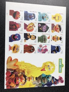 US 5394 SESAME STREET Sheet of 16 Mint Never Hinged Forever Stamp