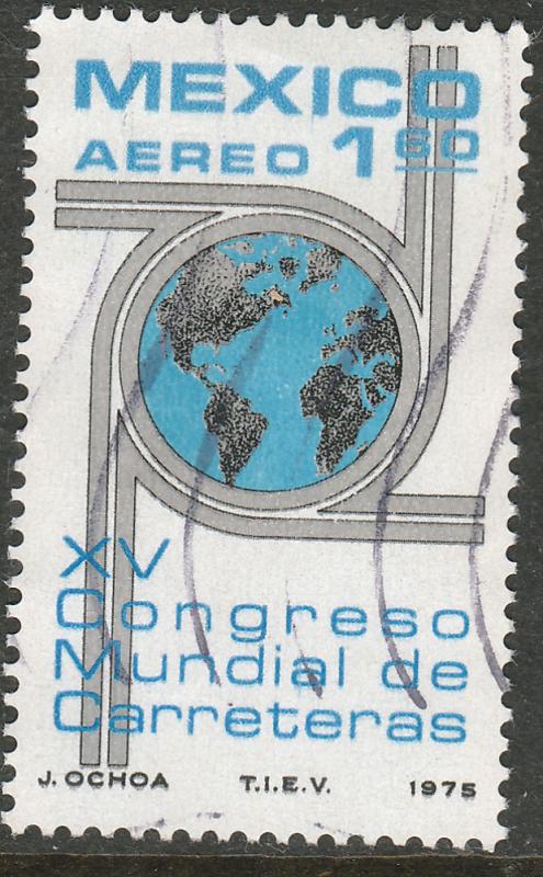 MEXICO C470 World Road Congress USED. F-VF. (1327)