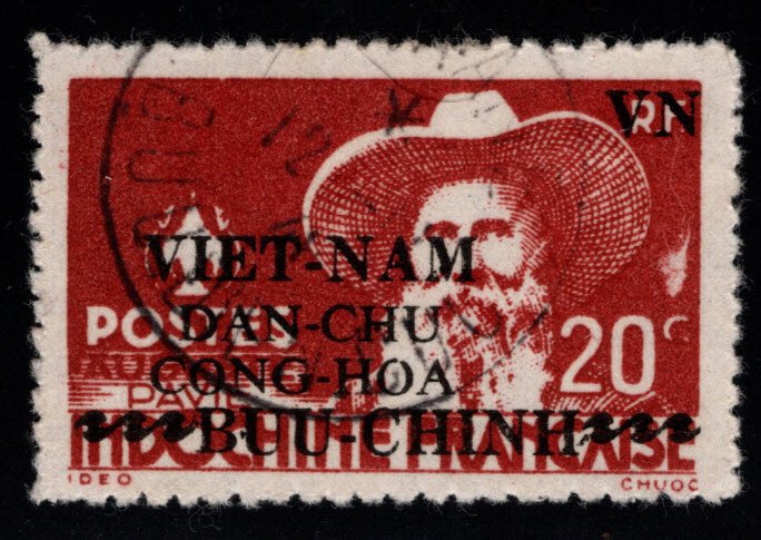 North Viet Nam,Viet MINH issue Scott 1L13 Used