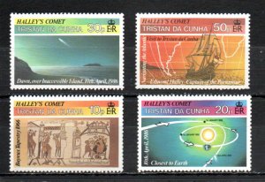 Tristan da Cunha 384-387 MNH