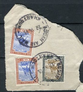 EAST AFRICA PROTECTORATE; 1940s early Camel Rider issues on POSTMARK PIECE