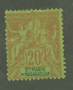 St. Marie de Madagascar #7 Unused Single