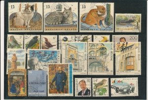 D397261 Belgium Nice selection of VFU Used stamps