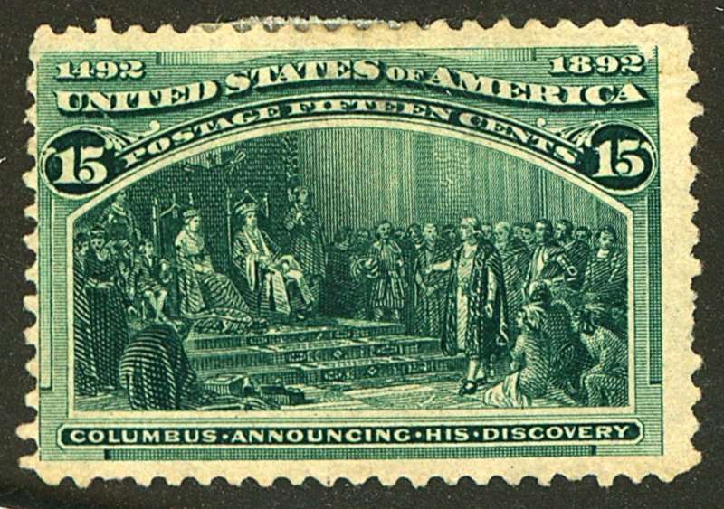 U.S. #238 MINT NG