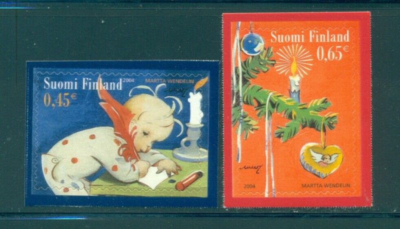 Finland - Sc# 1222-3. 2004 Christmas. MNH. $3.50.